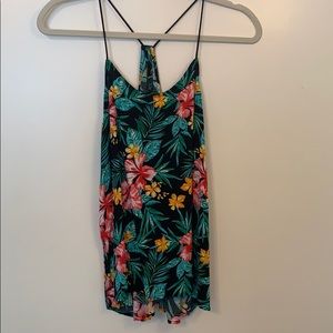 Tropical Flowy Tank